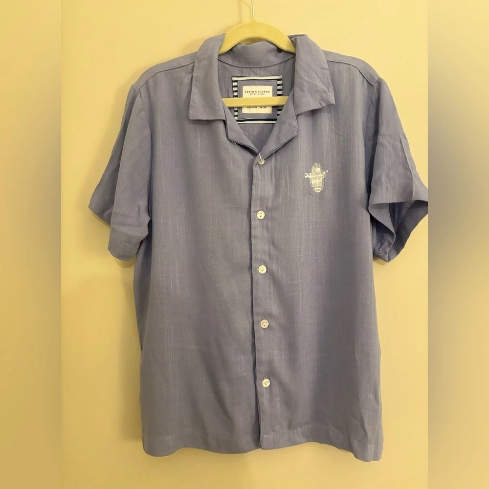 Polo by Ralph Lauren Blue Button Down Kids Shirt
